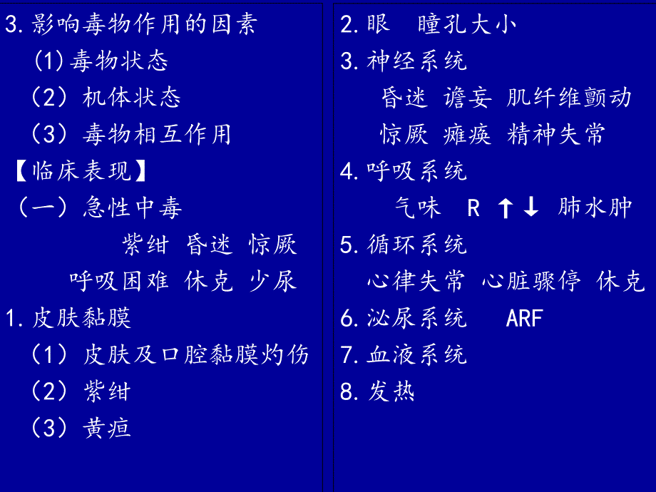 内科学中毒课件_第2页