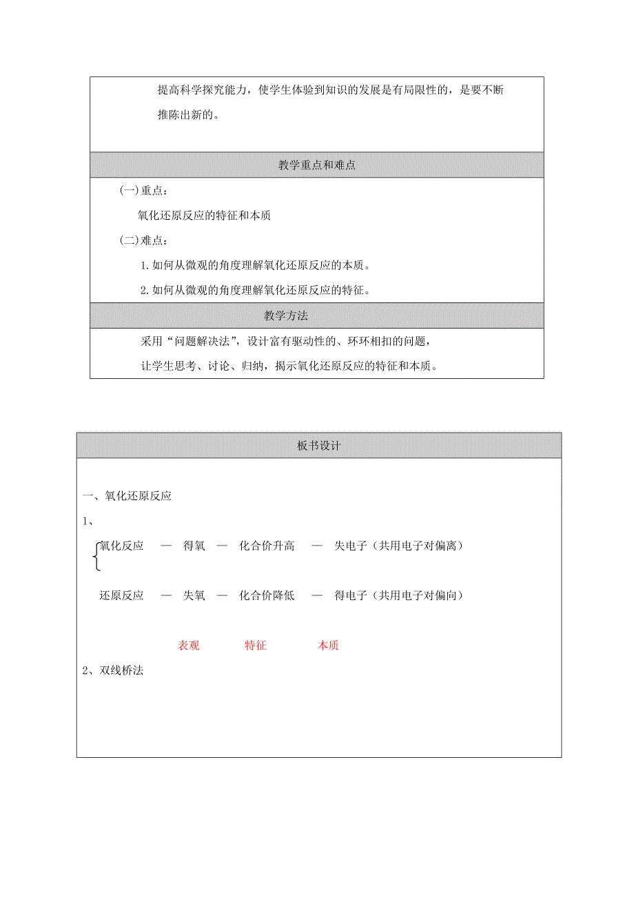 安徽省涡阳县高中化学第二章化学物质及其变化2.3氧化还原反应教案1新人教版必修1_第2页