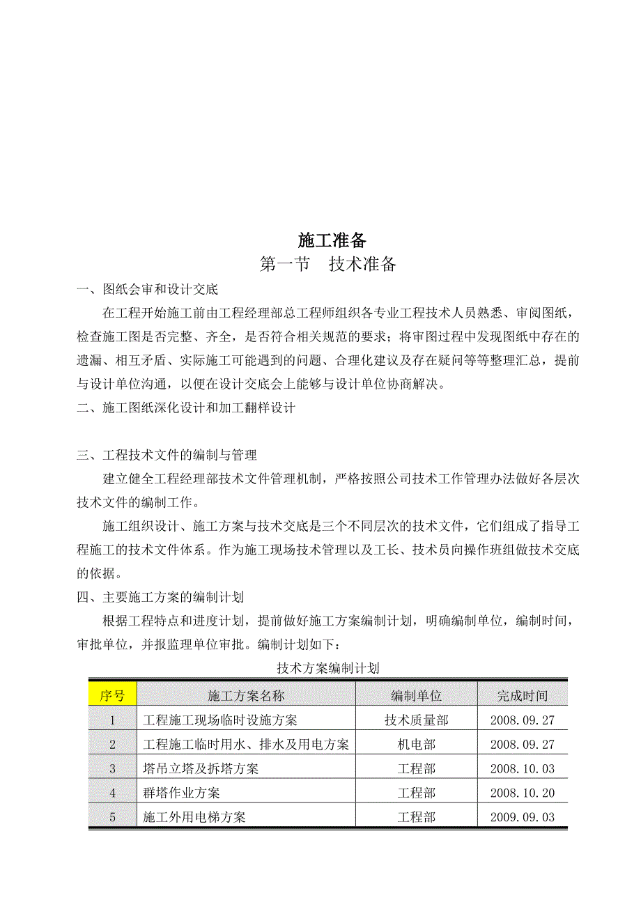 医院施工组织施工准备.doc_第1页