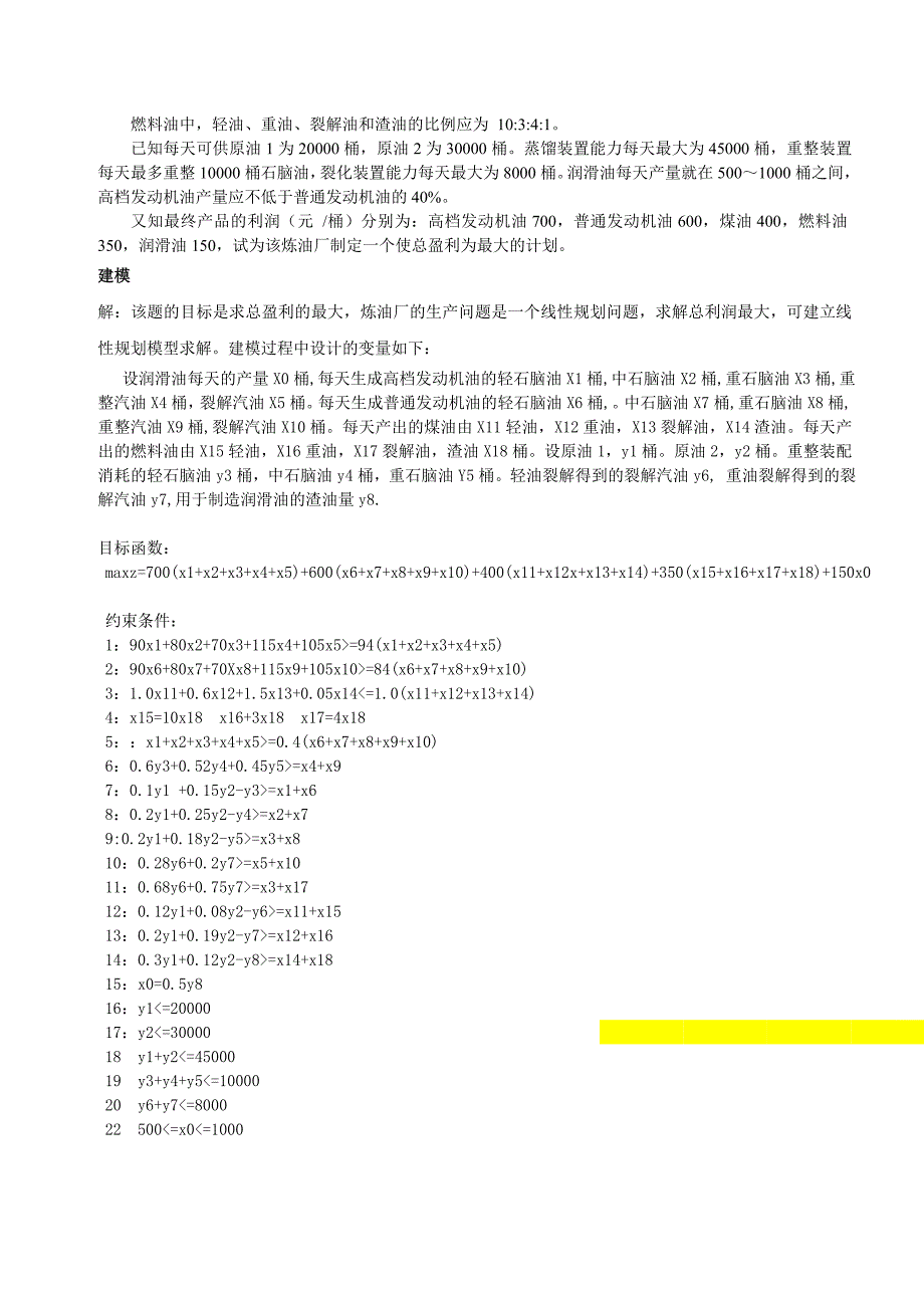 运筹学实验报告_第2页