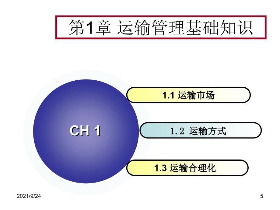 第1章运输管理基础知识_第5页