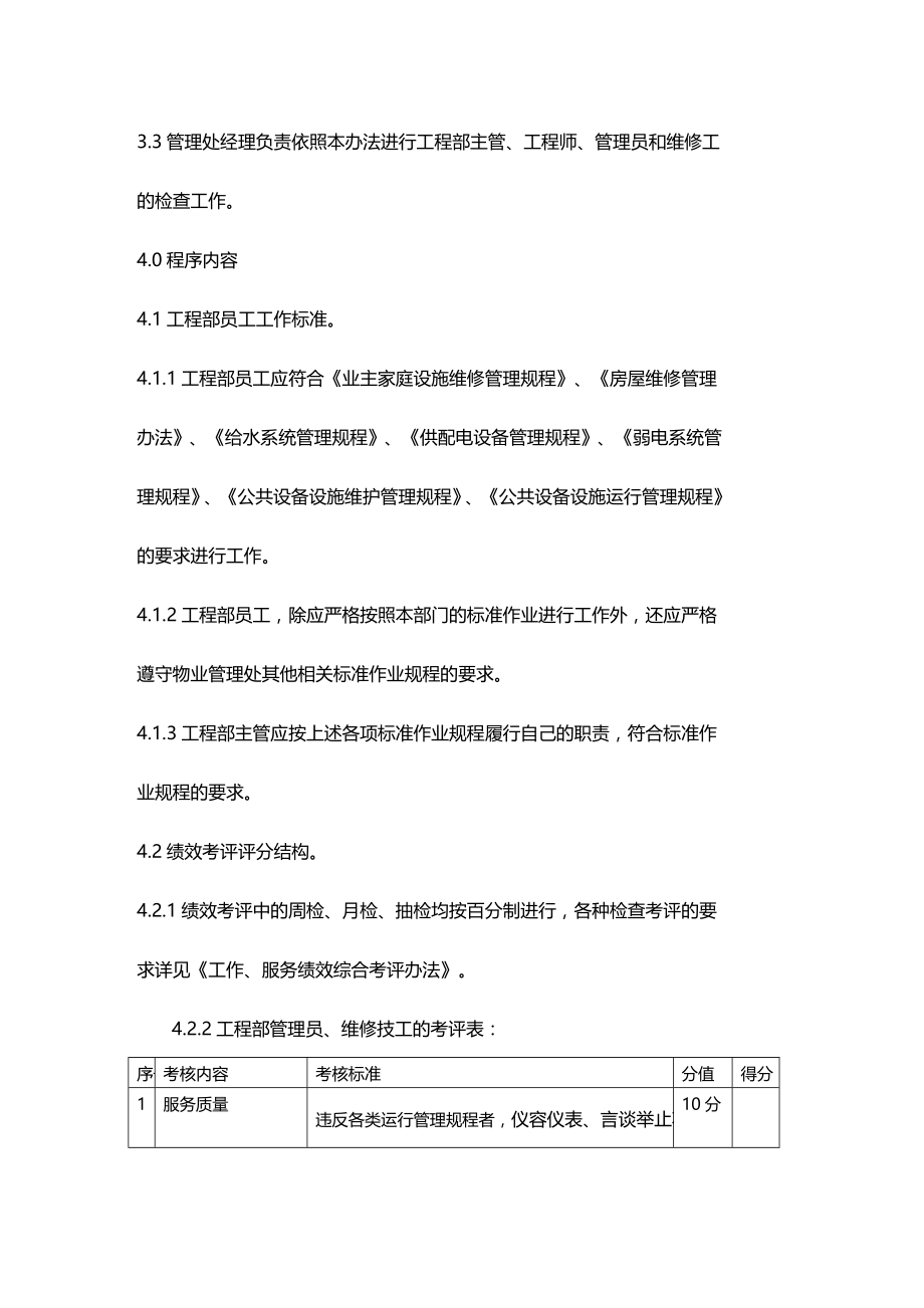 (物业管理)小区物业工程管理工作程序标准_第4页