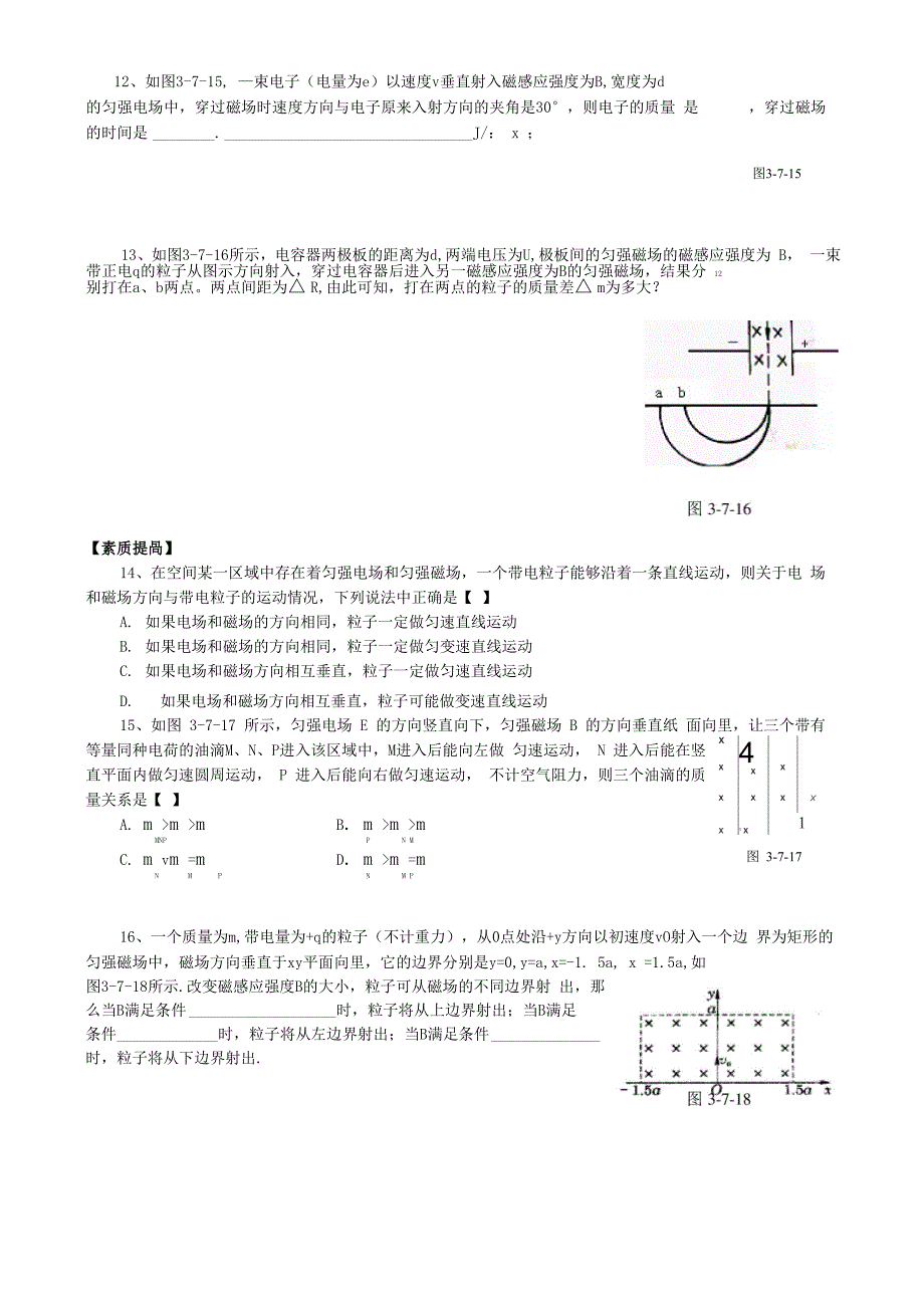 磁场匀强对运动电荷的作用力_第4页