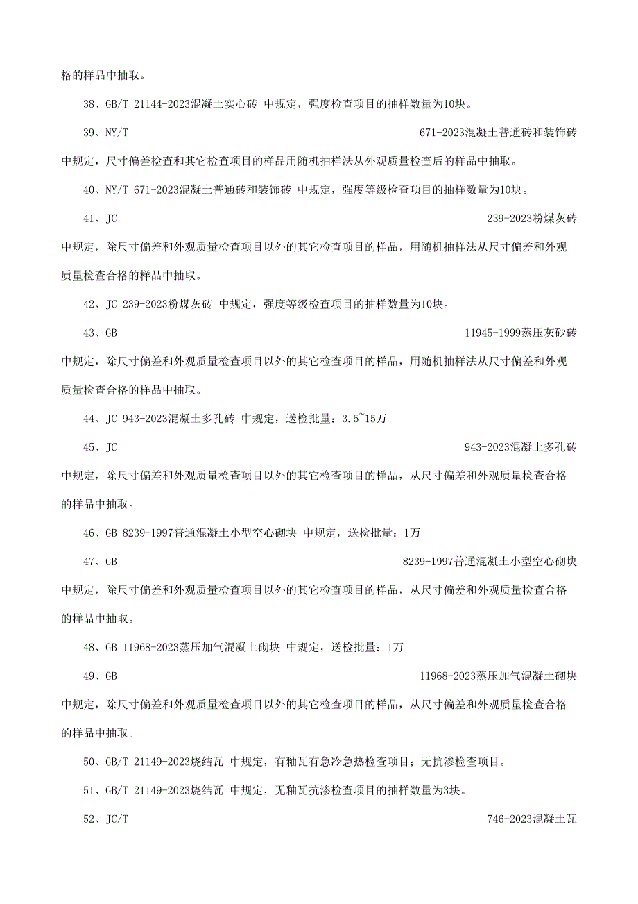 2023年砼砂浆电工套管墙体屋面材料见证取样考试题库判断单选多选.doc_第4页