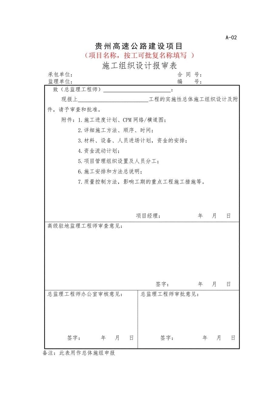 公路隧道质检资料表格汇总-精品-毕业论文.doc_第5页