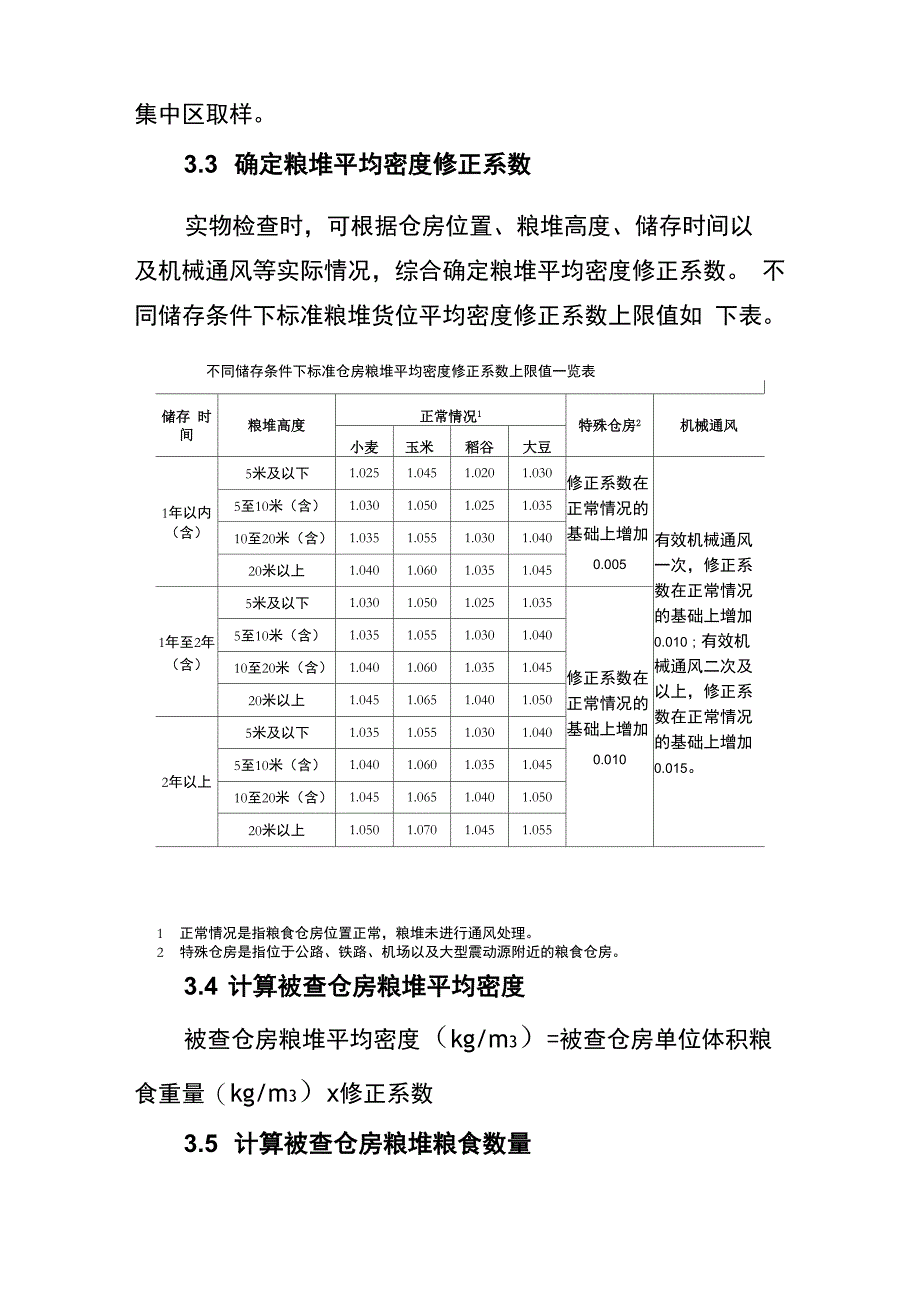 粮食库存实物检查测量计算法_第4页