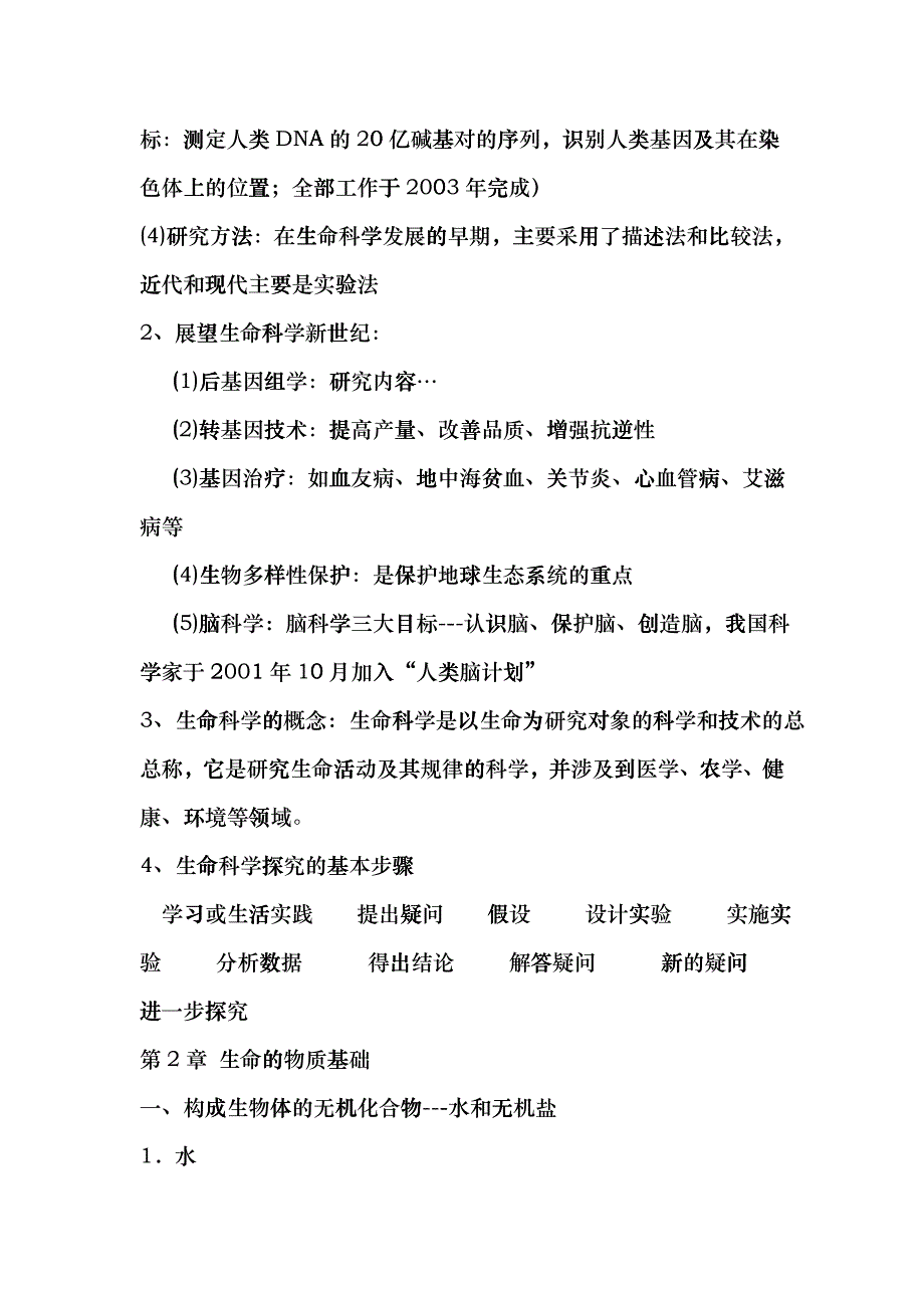 上海市XXXX生物学业水平考试考纲fvhk_第2页