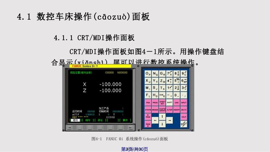 FANUCi操作实用教案_第2页