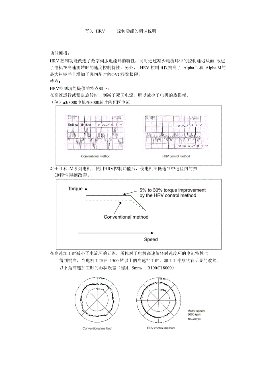 有关HRV 控制功能的调试说明_第1页