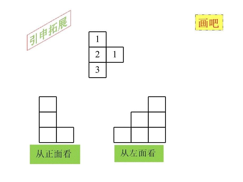 初中一年级数学上册第一章丰富的图形世界14从三个方向看物体的形状第一课时课件_第5页