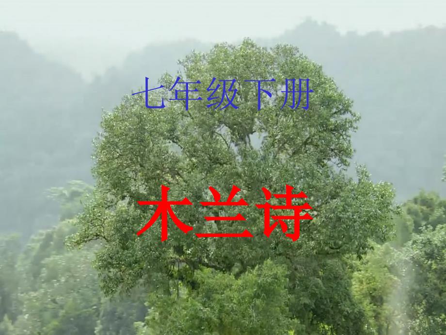 《木兰诗》课件 (6)_第1页