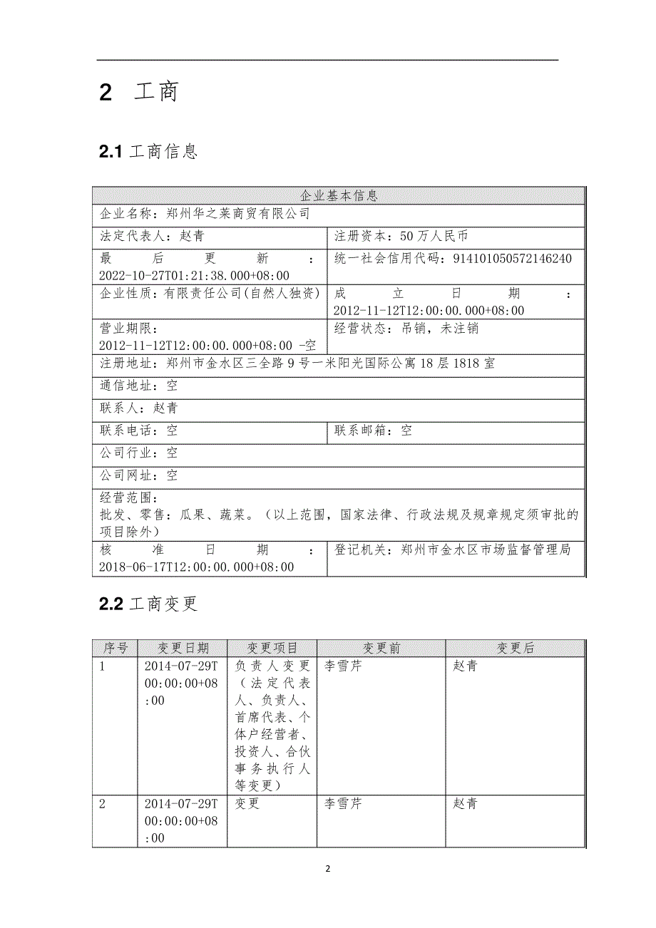 郑州华之莱商贸有限公司介绍企业发展分析报告_第3页