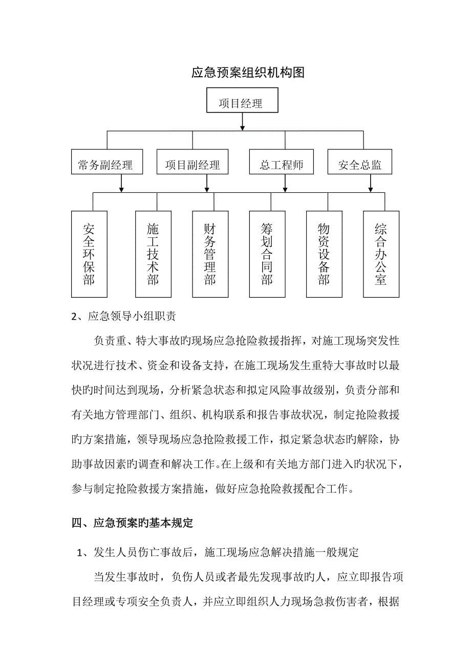 公路关键工程应急全新预案_第5页