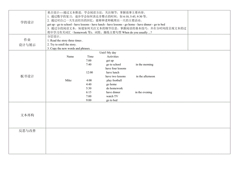 梅岭小学国家课程校本化英语学科教学案.doc_第3页