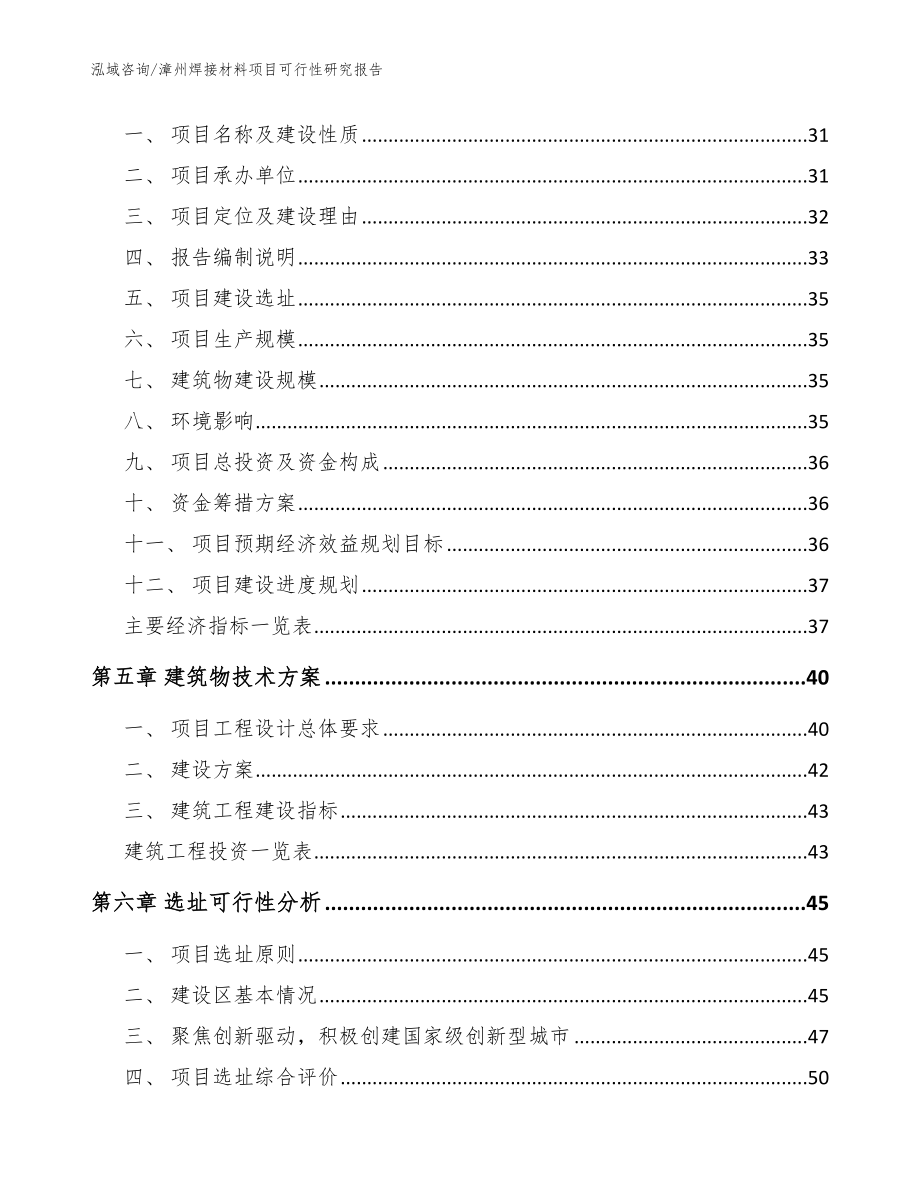 漳州焊接材料项目可行性研究报告范文_第2页