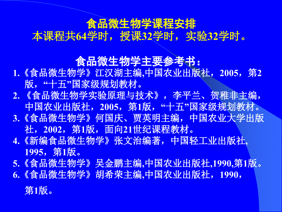 食品微生物教案PPT课件_第2页