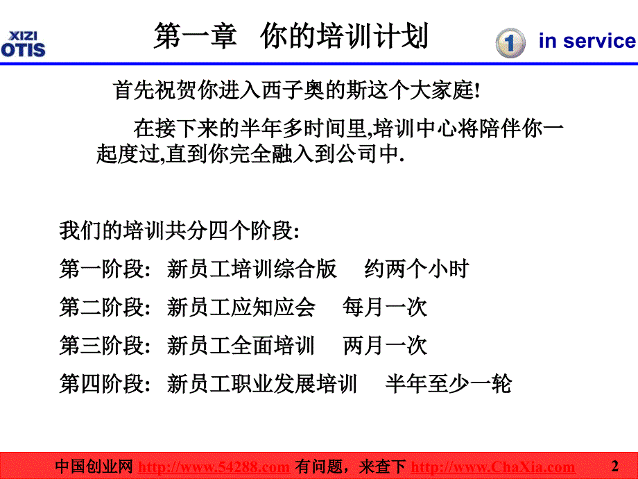 世界500强OTIS奥的斯电梯公司新员工手册_第2页