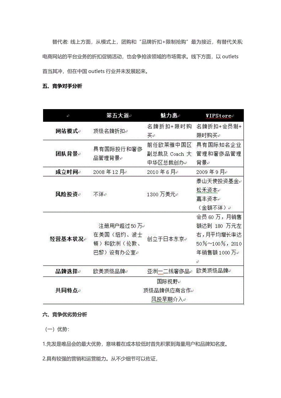 唯品会经营状况分析供应链分析竞争力分析_第4页