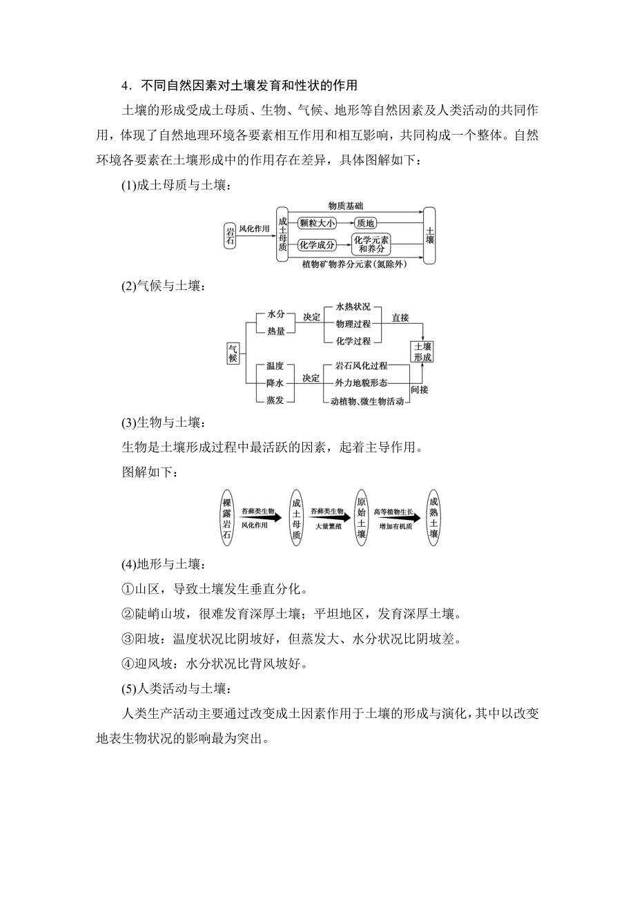 【精选】浙江地理学考一轮复习文档：第3章 自然地理环境的整体性与差异性 Word版含答案_第4页