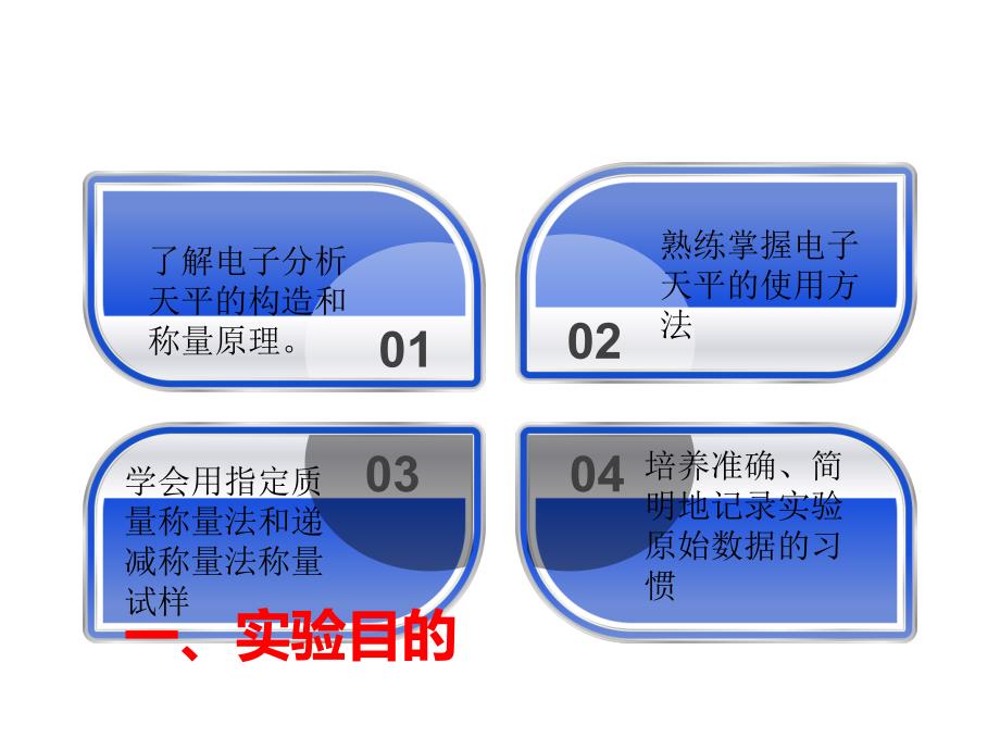 电子分析天平的称量练习.ppt_第2页