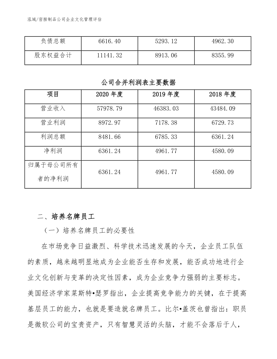 密胺制品公司企业文化管理评估【参考】_第3页