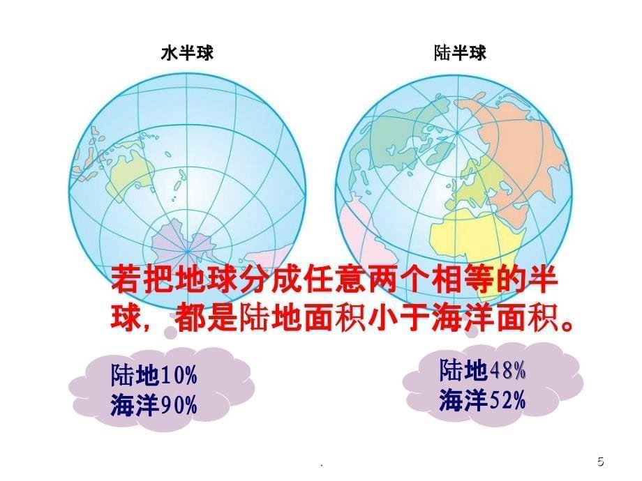 人教版七年级(上)地理第二章陆地和海洋课件_第5页