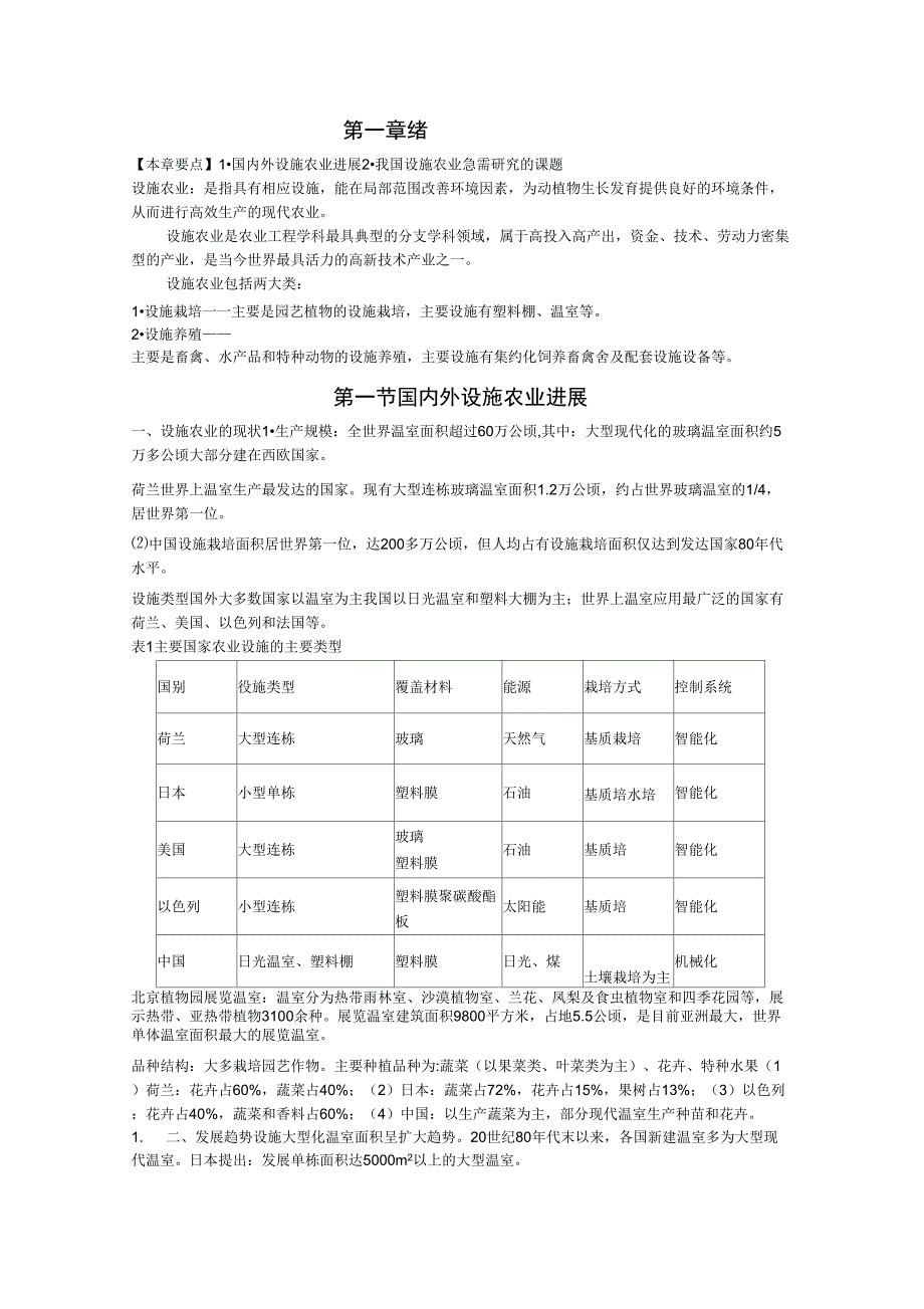 设施农业概论_第1页