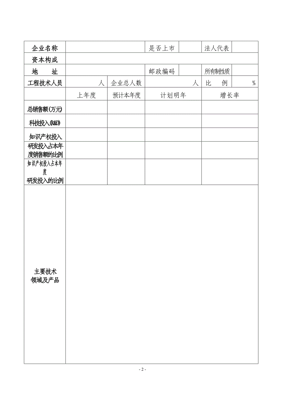 广东省企业知识产权工作情况表_第3页