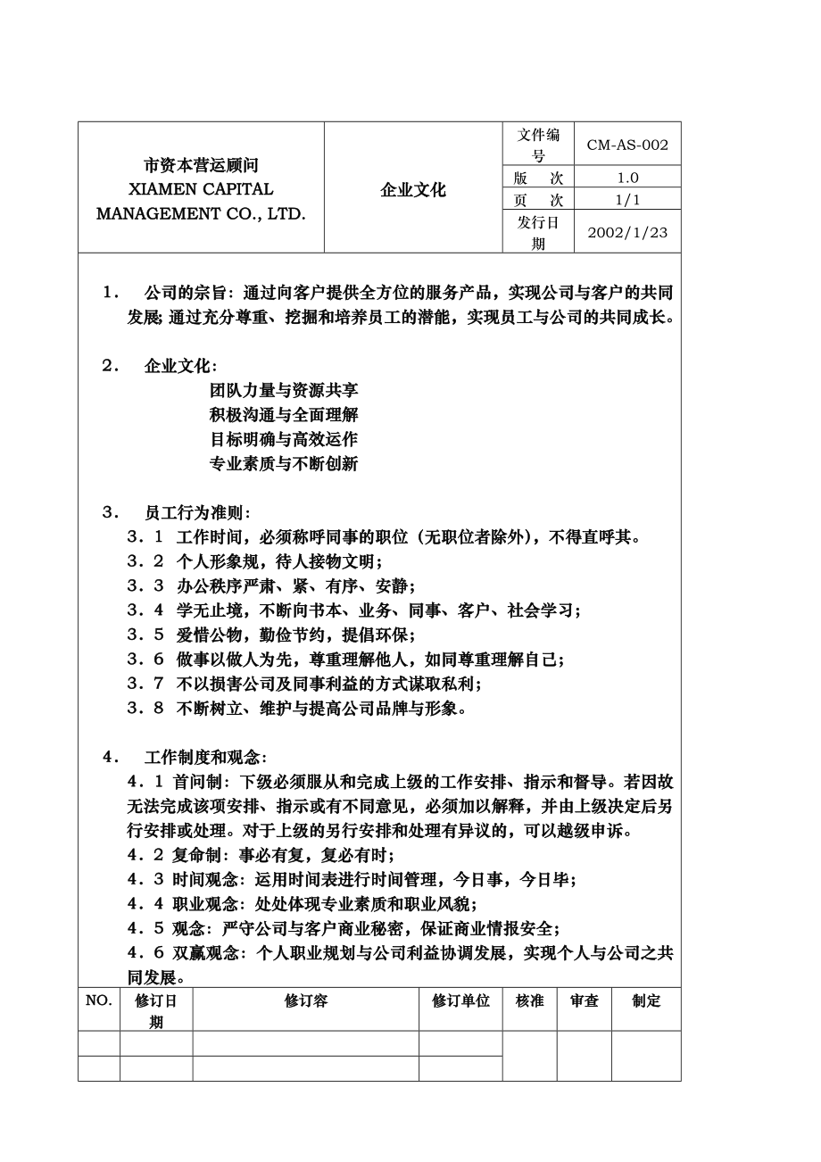 厦门某公司管理制度汇编_第3页