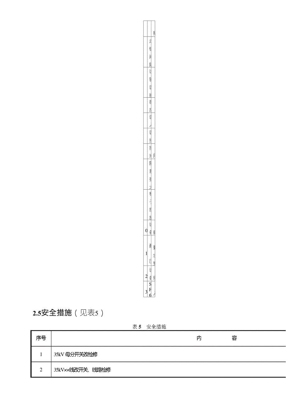 35kV(KYN)型开关柜检修现场作业指导书_第5页