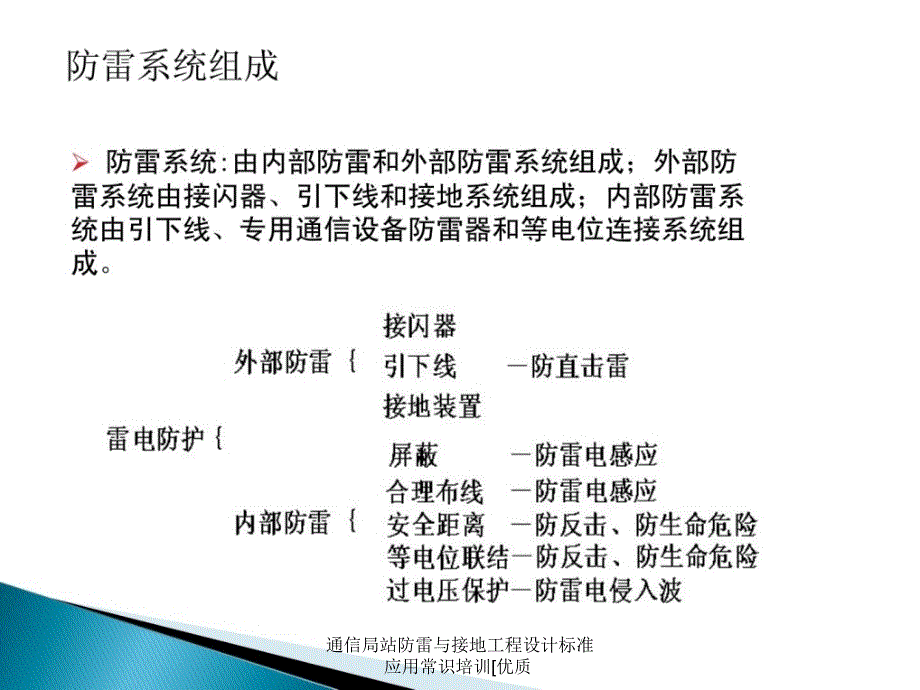 通信局站防雷与接地工程设计标准应用常识培训[优质课件_第5页