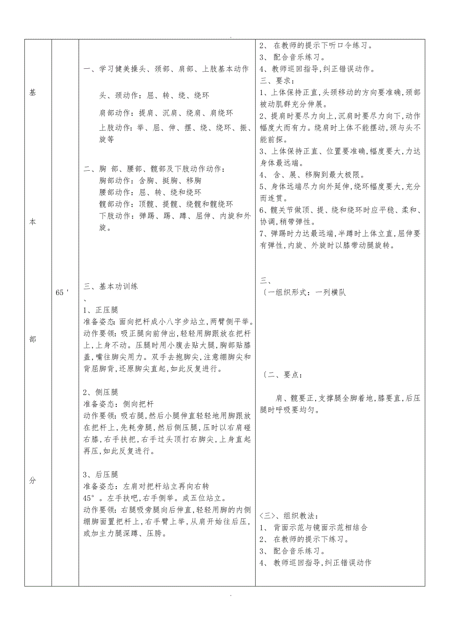 大学体育公共课教（学）案_第2页