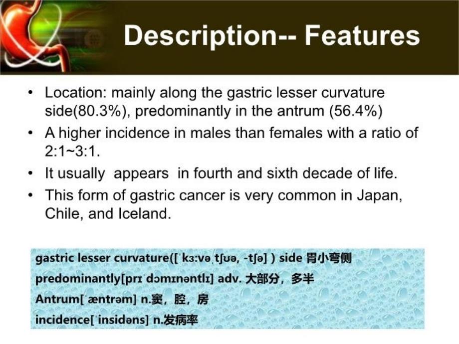 最新医学英语疾病介绍gastriccarcinoma胃癌精品课件_第4页