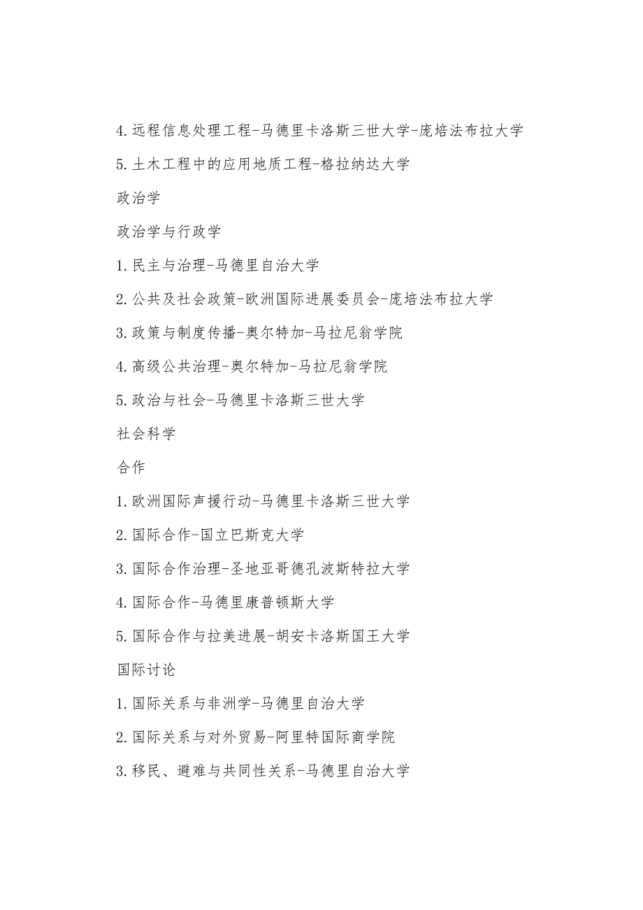 2022年西班牙的250个硕士专业推荐.docx_第2页