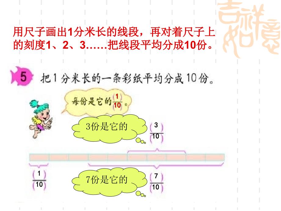 人教版+小学数学+三年级上册+《认识几分之几》课件_第4页