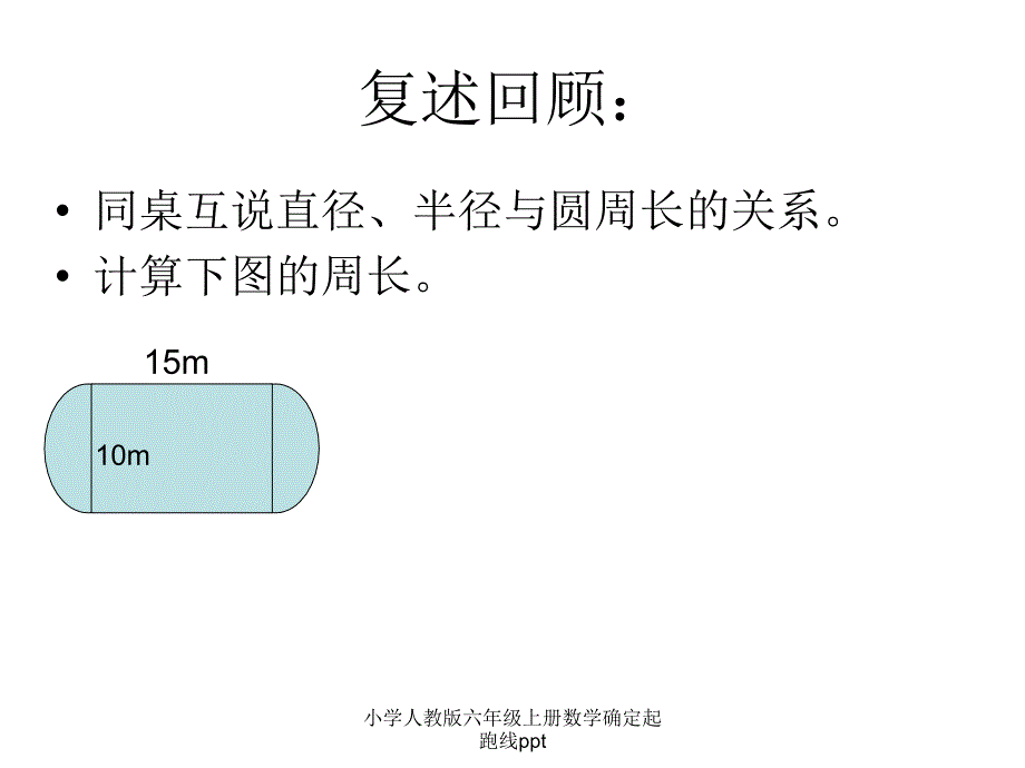 小学人教版六年级上册数学确定起跑线ppt经典实用_第2页