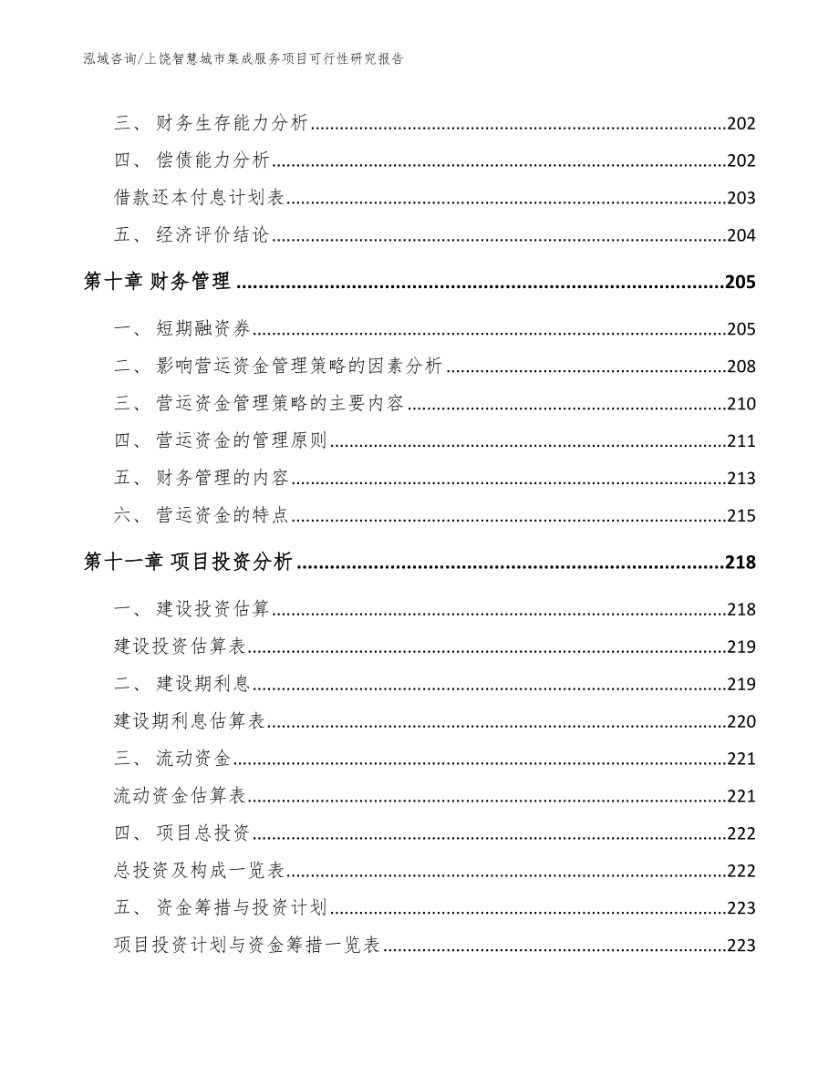 上饶智慧城市集成服务项目可行性研究报告（模板参考）_第4页