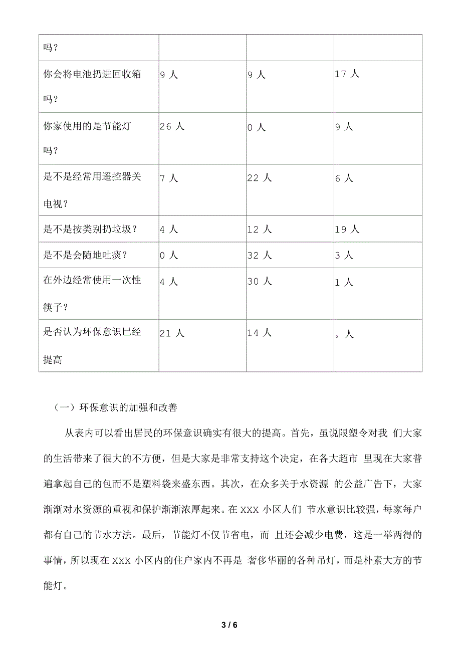 社会实践公民环保意识调查范文_第3页