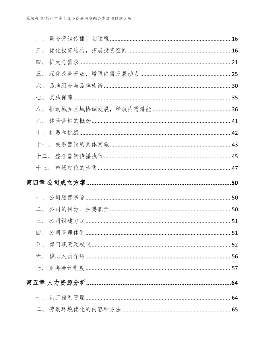 忻州市线上线下商品消费融合发展项目建议书_第3页