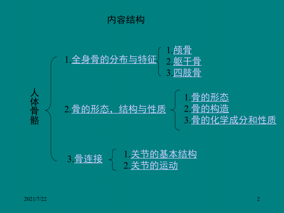 人体骨骼构成图解PPT课件_第2页