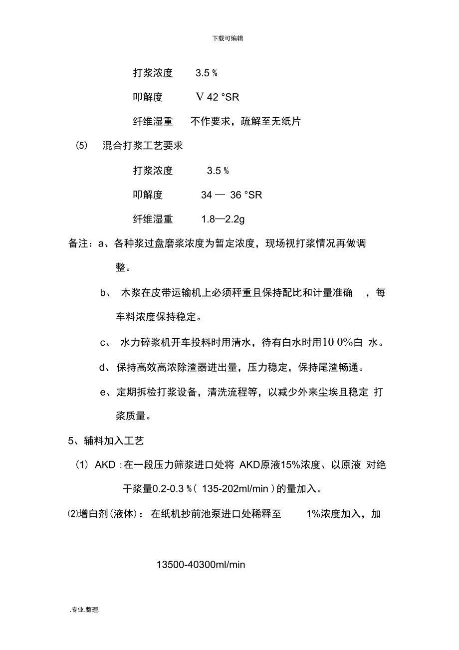 试生产静电复印纸工艺条件_第3页