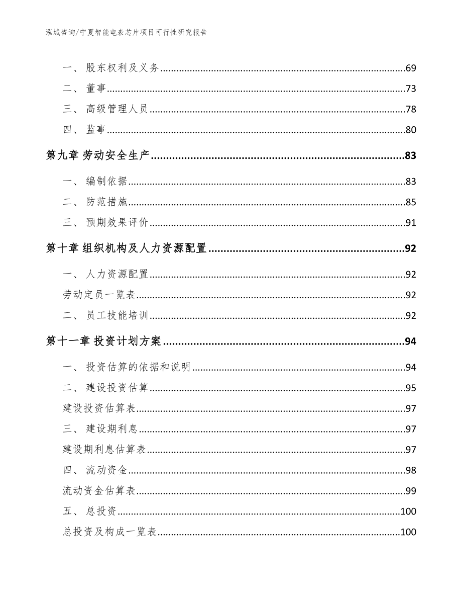 宁夏智能电表芯片项目可行性研究报告参考模板_第4页