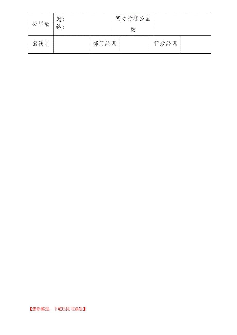 公司车辆及交通安全管理规定(完整资料).doc_第5页