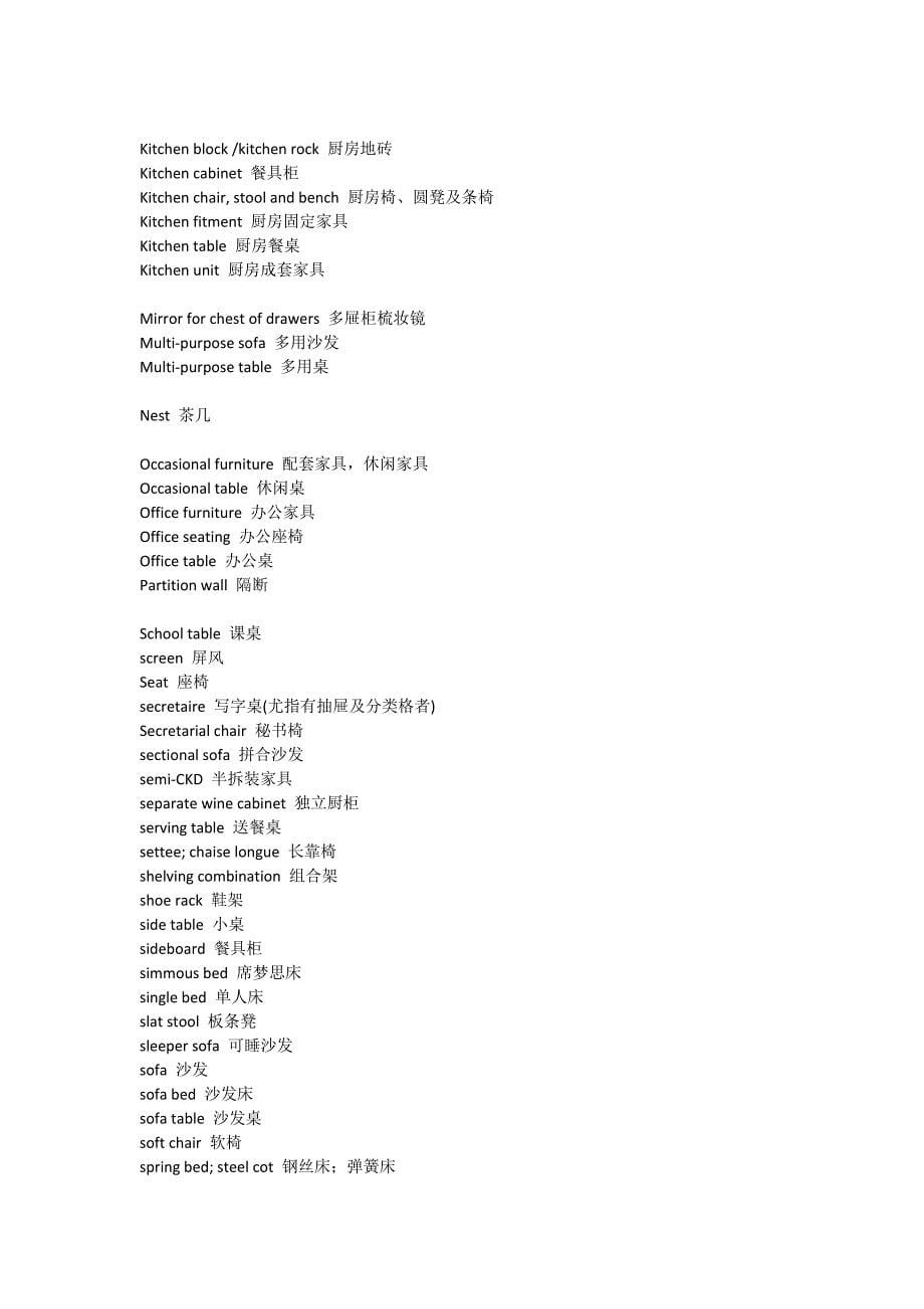 日常家居日用品英文.doc_第5页