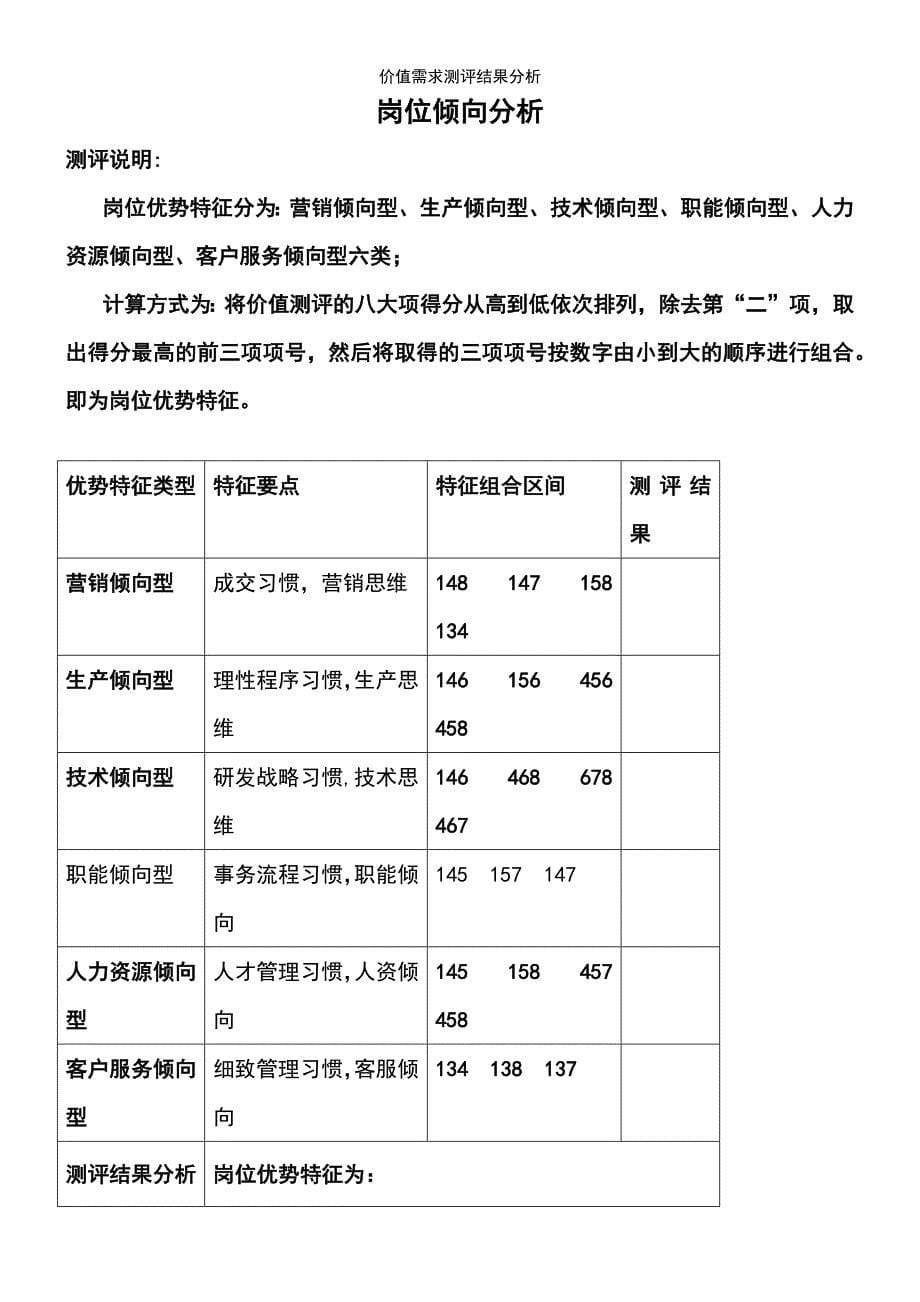 (2021年整理)价值需求测评结果分析_第5页