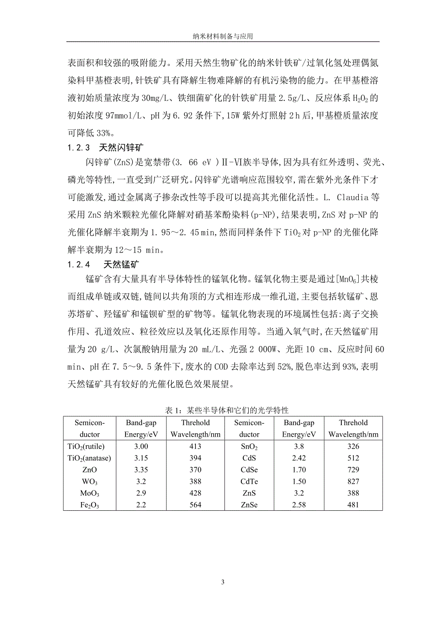 半导体矿物纳米粒子的光催化作用及抗菌机理分析.doc_第3页