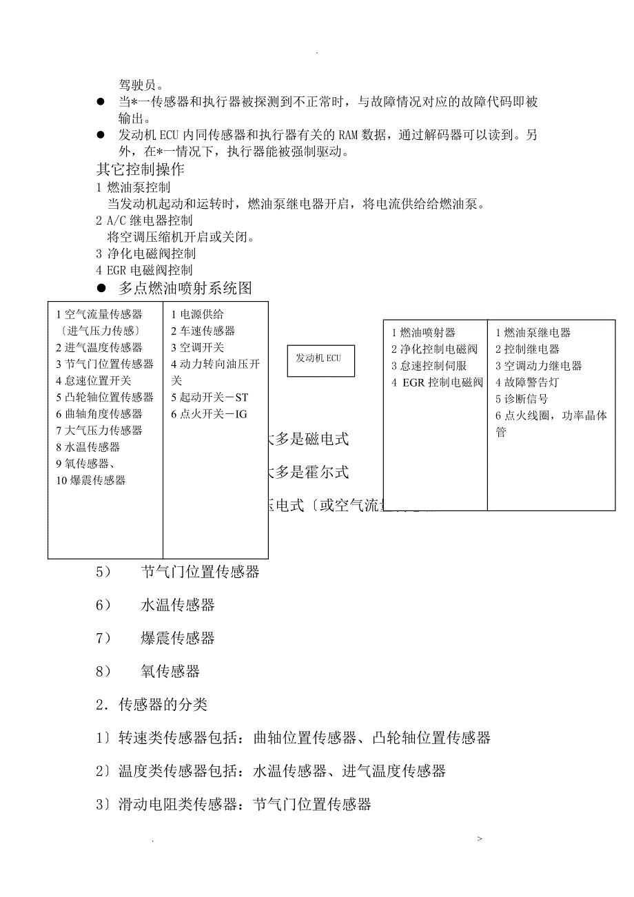 发动机的传感器和执行器_第2页