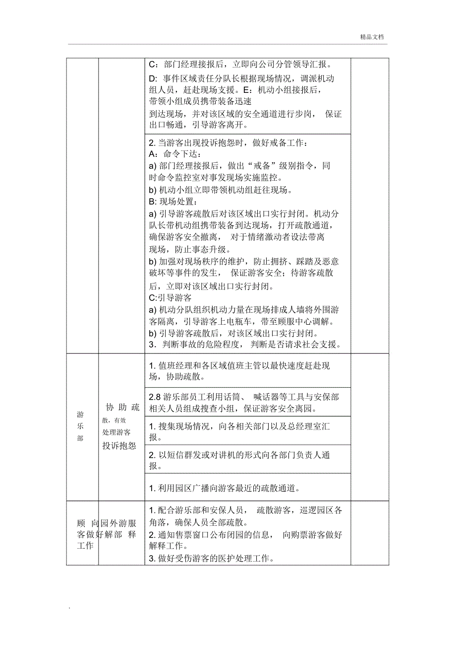 乐园总应急预案(范本)_第3页