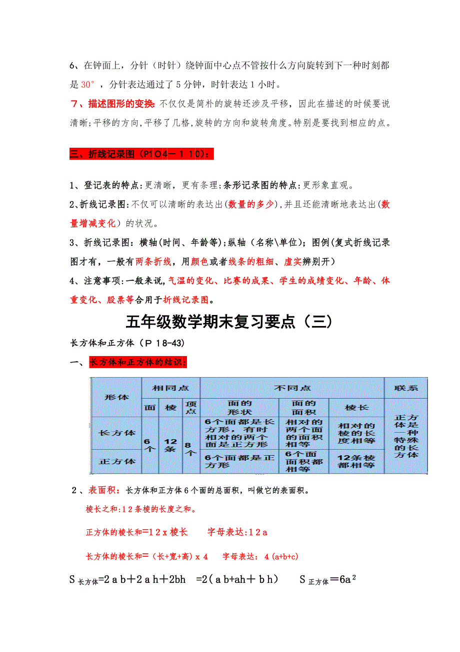 五年级下册期末复习要点_第3页