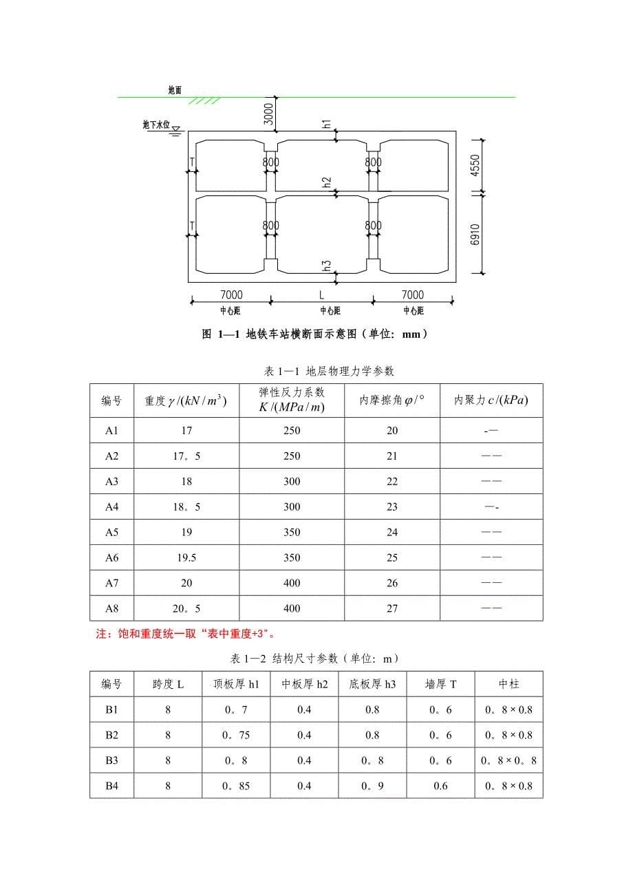 地下工程课程设计--(完整资料)_第5页